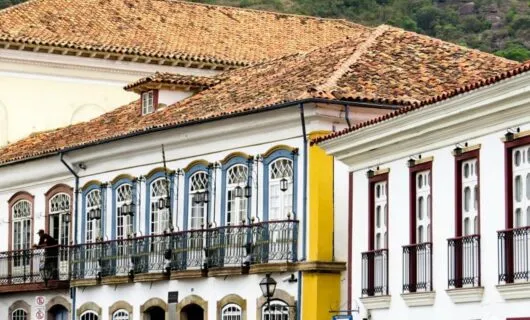 Building in Tiradentes, Brazil