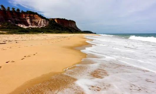 Beach at Trancoso, Brazil