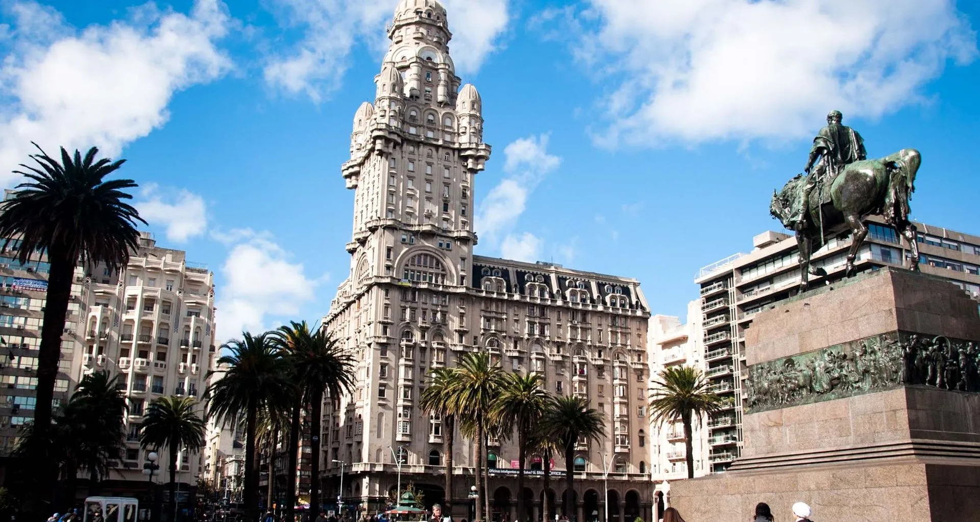 Buildings in Uruguay city
