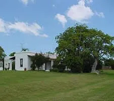 field in front of a uruguayan estancia