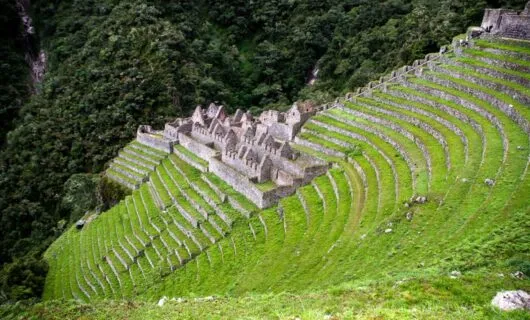 Inca ruins of Winay Wayna