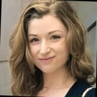 close-up of a young woman's face