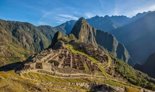 machu-picchu-distant-shot-and-surrounded-by-mountains