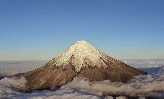 Dramatic Villarrica Volcano