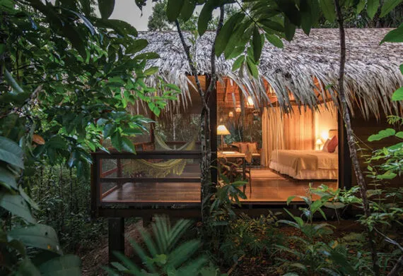 photo of the Anavilhanas Bungalow in the Amazon