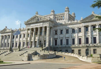 main government palace in Montevideo, Uruguay