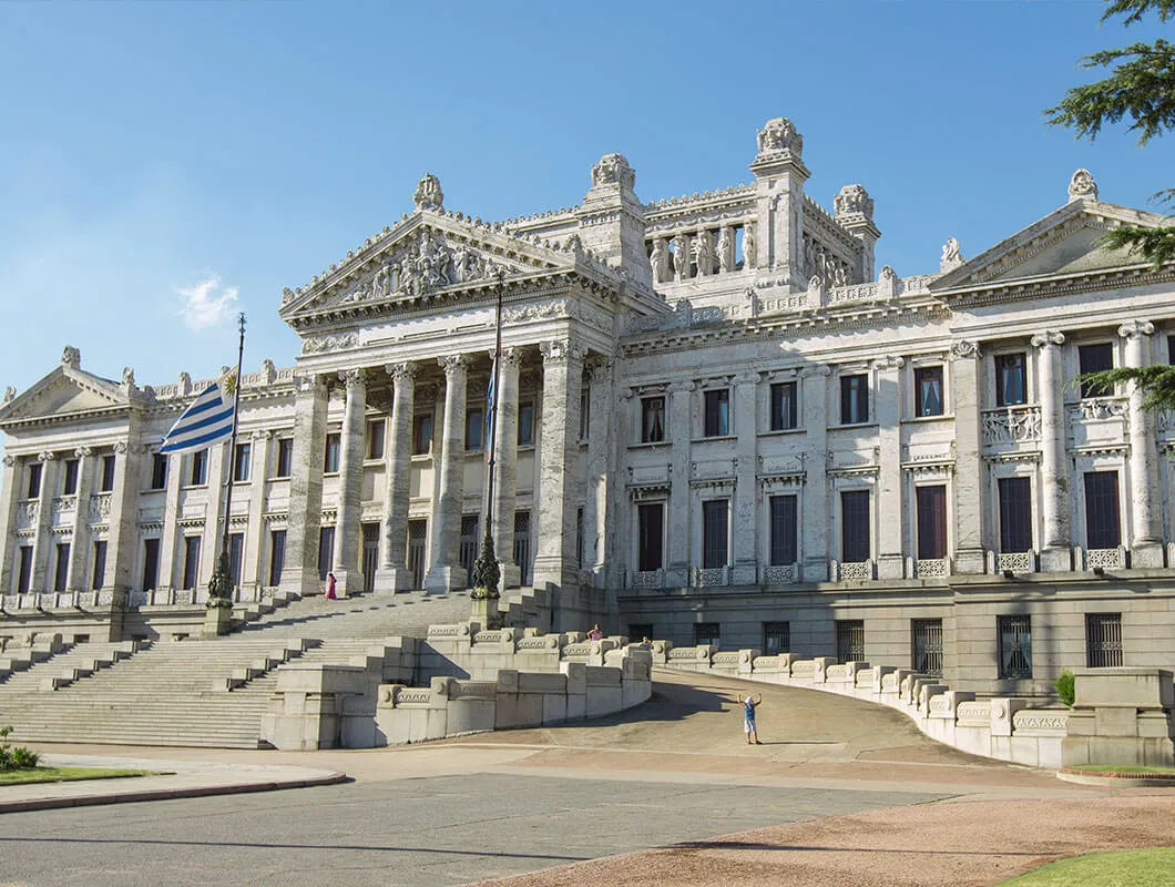 main government palace in Montevideo, Uruguay