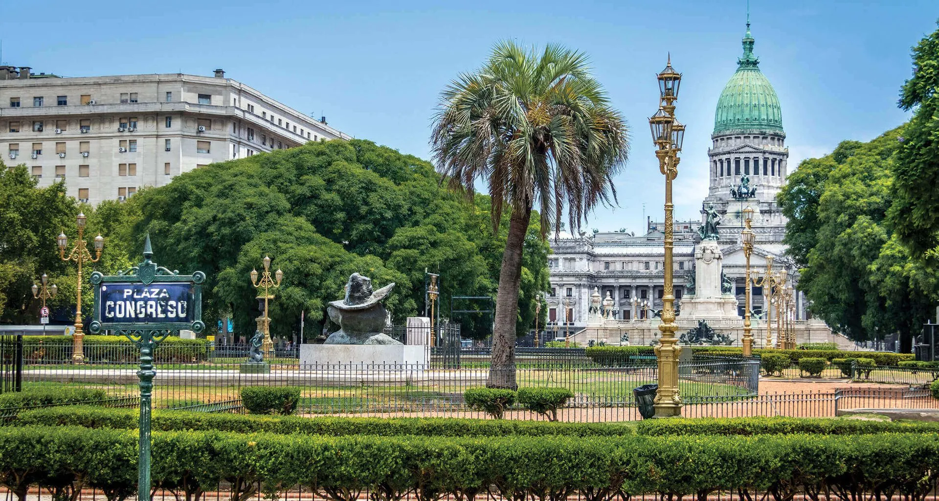 the plaza congreso in buenos aires argentina