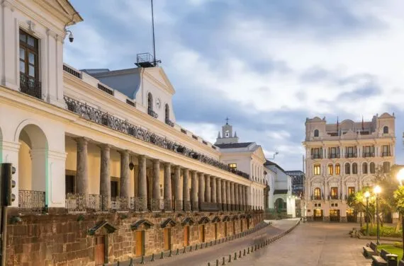 Historic center and capital building capital