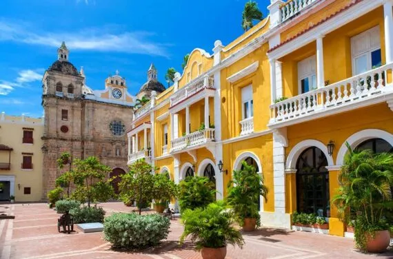 Cartagena old square