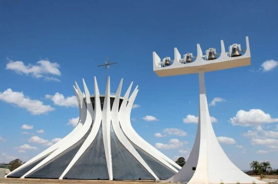 Cathedral of Brasilia view
