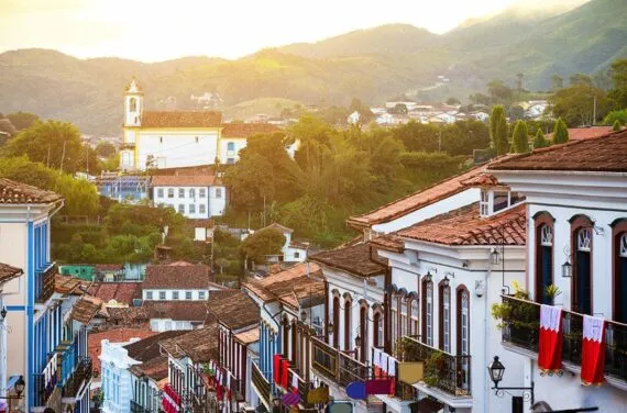 Minas Gerais old city center