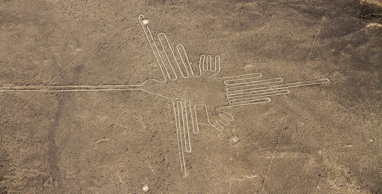 the nazca lines seen from above