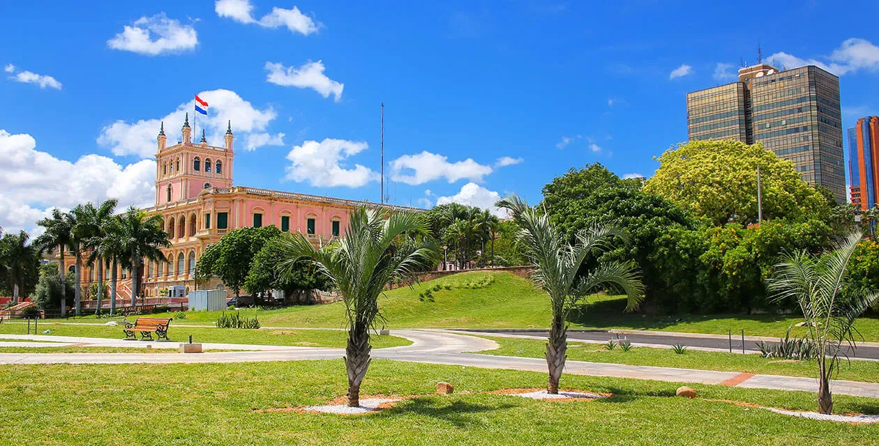 Historic building in Paraguay