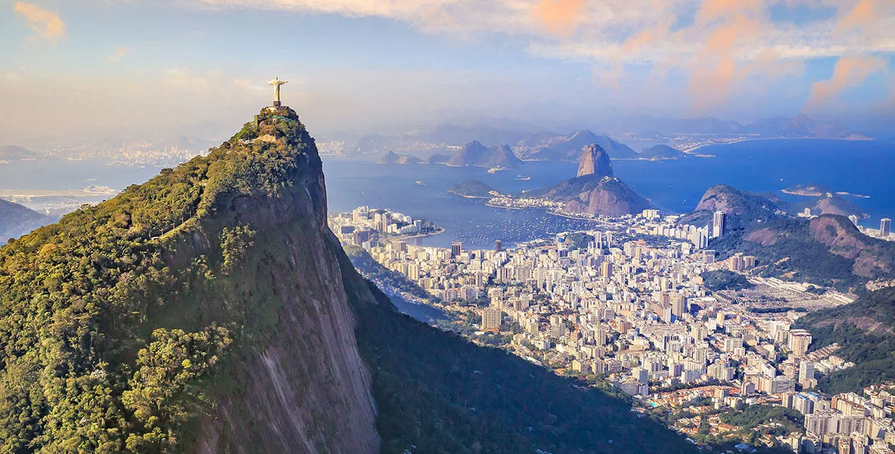 Christ the Redeemer Statue in Rio de Janeiro Brazil