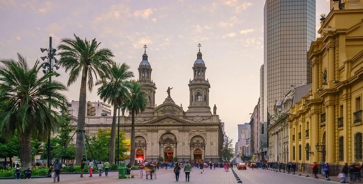 plaza de armas in santiago chile