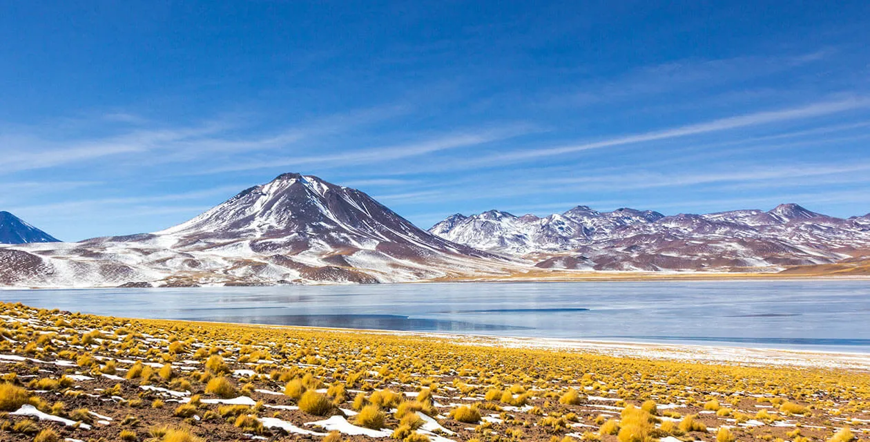 lagoon in san pedro de atacama chile