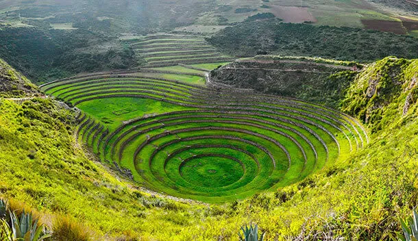 the moray ruins in peru