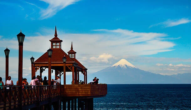 Volcano at Puerto Montt Chile