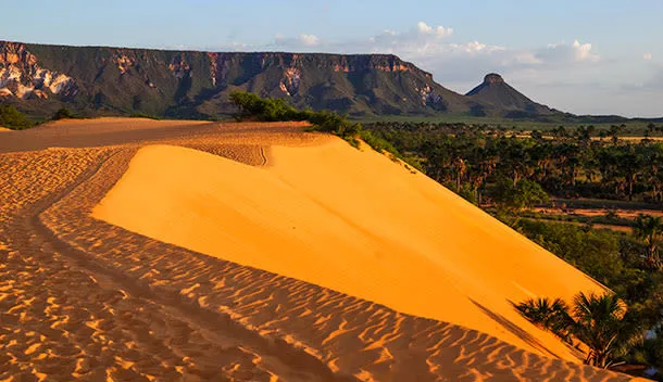 tabletop mountains in jalapao brazil